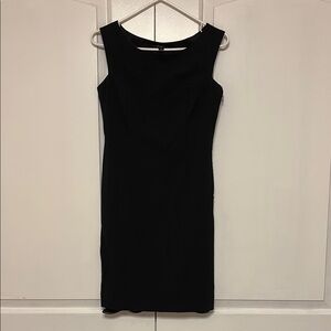 Ann Taylor Black Sleeveless Shift Dress (Size 2P)